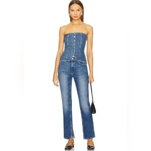 DL1961 Patti Straight Leg High Rise 31" Size 26 Color North Current NEW